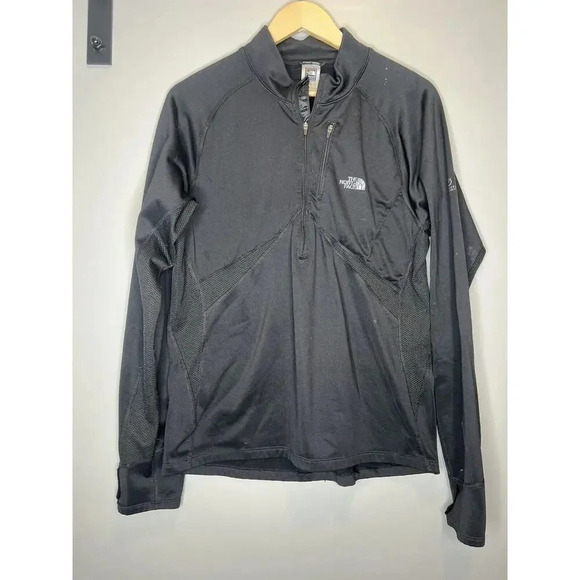 The North Face Other - North Face Shirt Mens Black Flight Series 1/4 Zip Fleece Pullover Sz Medium M